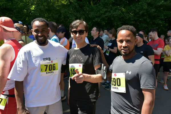 Zieleinlauf in der Festhalle