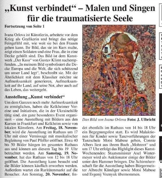 Aus der Kelkheimer Zeitung vom 11.11.2022 (2)